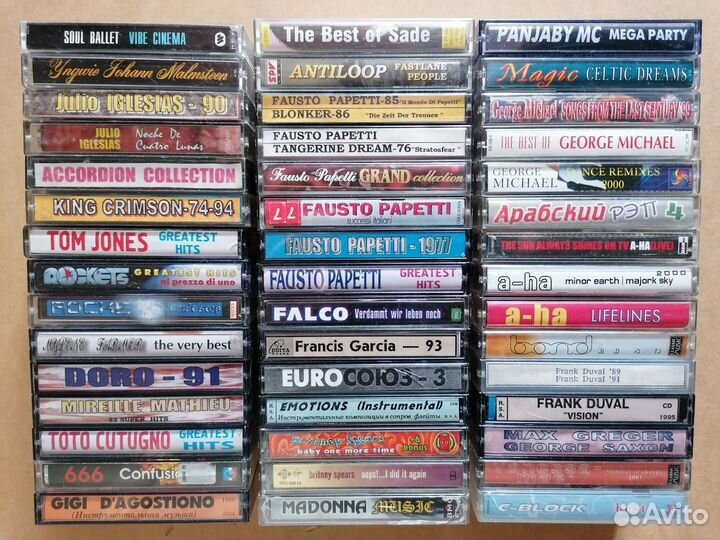 Аудиокассеты с записью