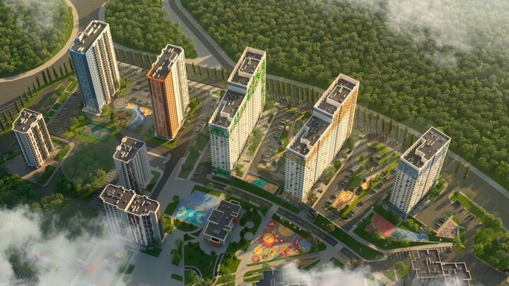 2-к. квартира, 47,8 м², 6/26 эт.