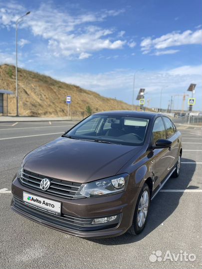 Volkswagen Polo 1.6 AT, 2017, 86 600 км