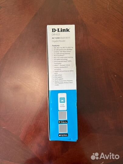 Wi-Fi Роутер D-Link DIR-825