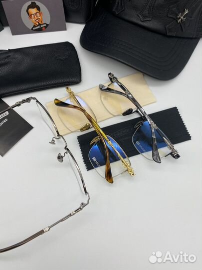 Очки chrome hearts мужские