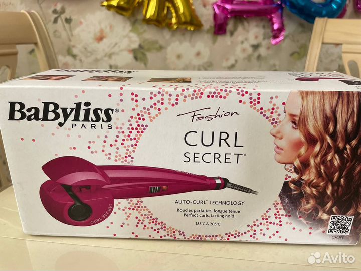 Плойка babyliss curl secret