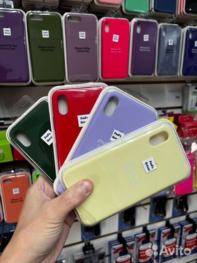 Чехол Silicone case на Apple iPhone