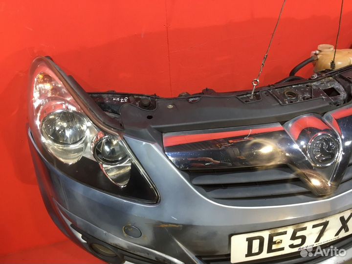Ноускат Opel Corsa D. Передняя часть