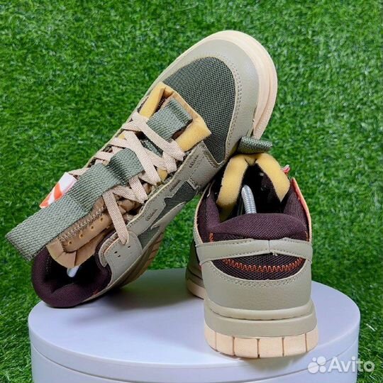 Кроссовки Nike Air Dunk Jumbo 'Medium Olive'