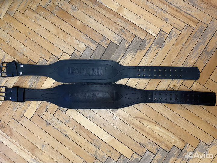 Пояс для тяжелой атлетики (кожа)