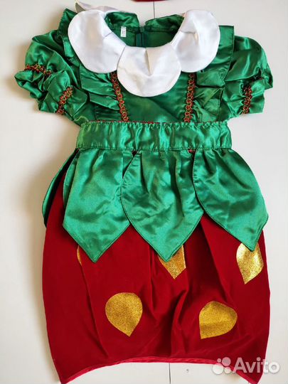 Костюм клубнички. Новый