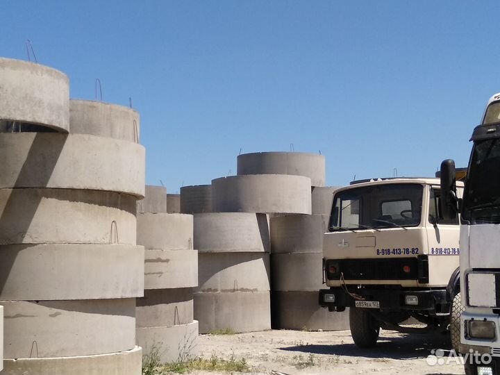 Бетонные кольца для септика и канализации кс 15.9