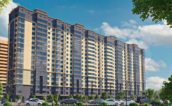 Квартира-студия, 26,1 м², 3/16 эт.