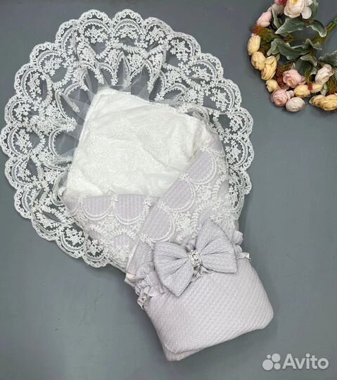 Конверт на выписку весна осень