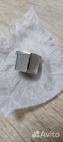 Декоративные колпачки на колесные болты 17 мм хром