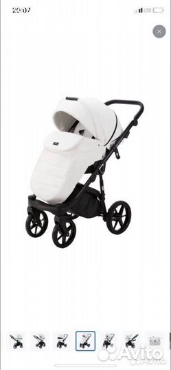 Коляска 2 в 1 adamex bibione