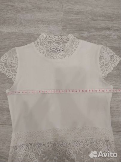 Блузка белая 122