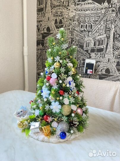 Новогодняя композиция, елка