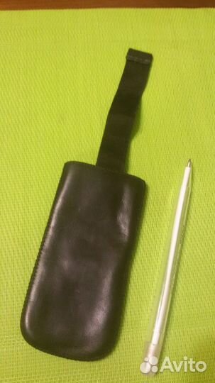 Кожаный чехол на телефончик