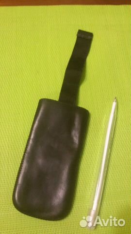 Кожаный чехол на телефончик