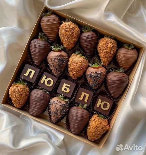 Клубника в шоколаде
