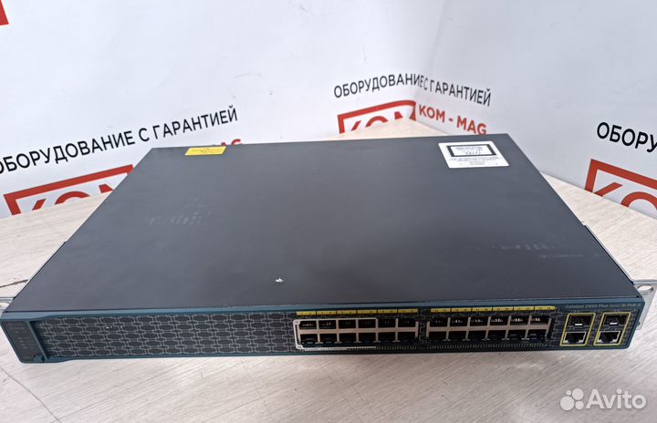 Коммутатор с PoE, Cisco WS-C2960-24LC-S