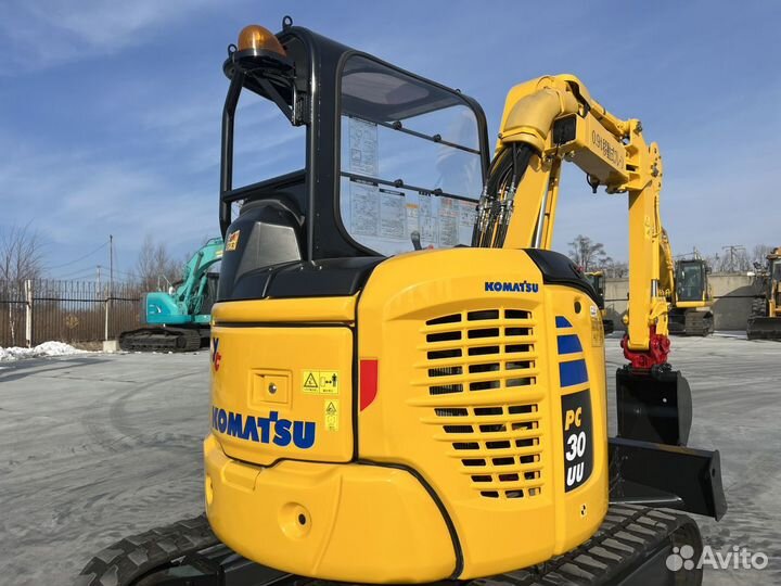 Мини-экскаватор Komatsu PC30-6, 2022