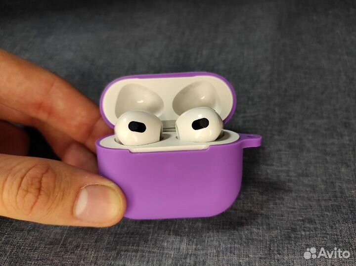 Airpods 3 (385 + отзывов) + чехол на выбор