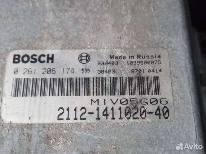 Эбу ваз 2110 2111 2112