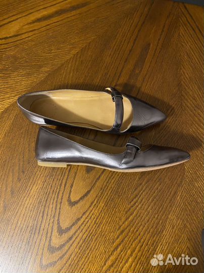 Балетки натуральная кожа, Италия