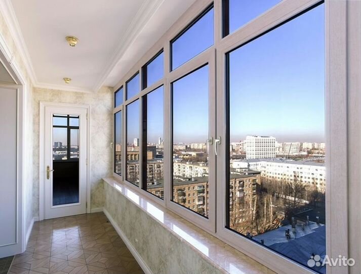 Остекление балконов и лоджий