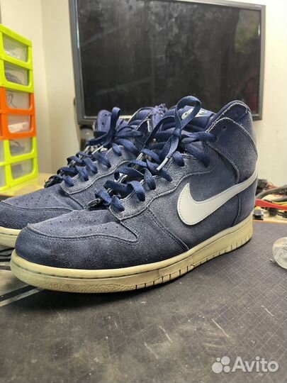 Nike dunk high Binary Blue 11us