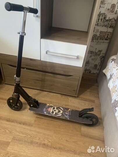 Трюковой самокат, снегокат, складной самокат