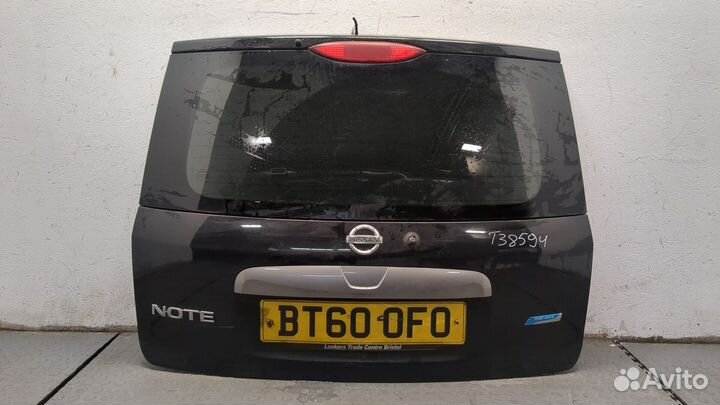 Крышка багажника Nissan Note E11, 2010