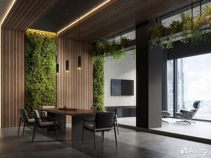 Стеновые панели декоративные рейки