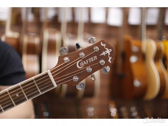 Crafter D-6/nс с чехлом акустическая гитара