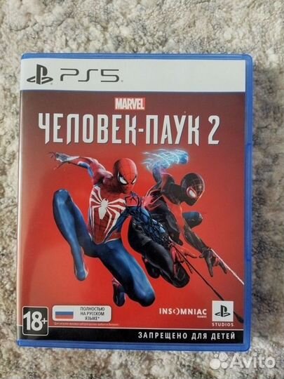 Spider-man 2 ps5 диск