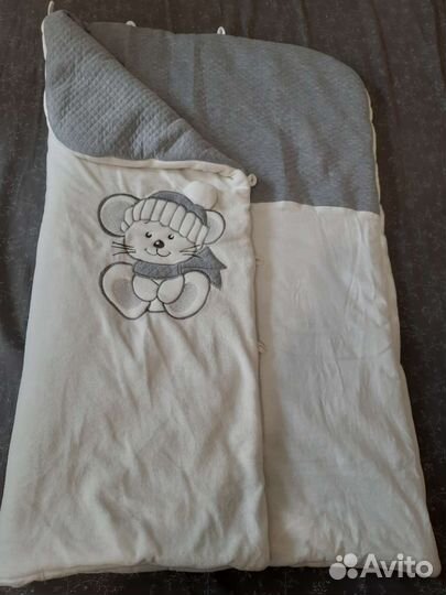 Одеялко- конверт детское