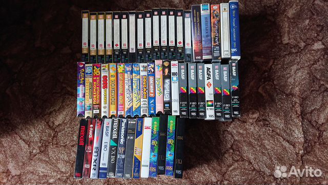 Видеомагнитофон кассеты