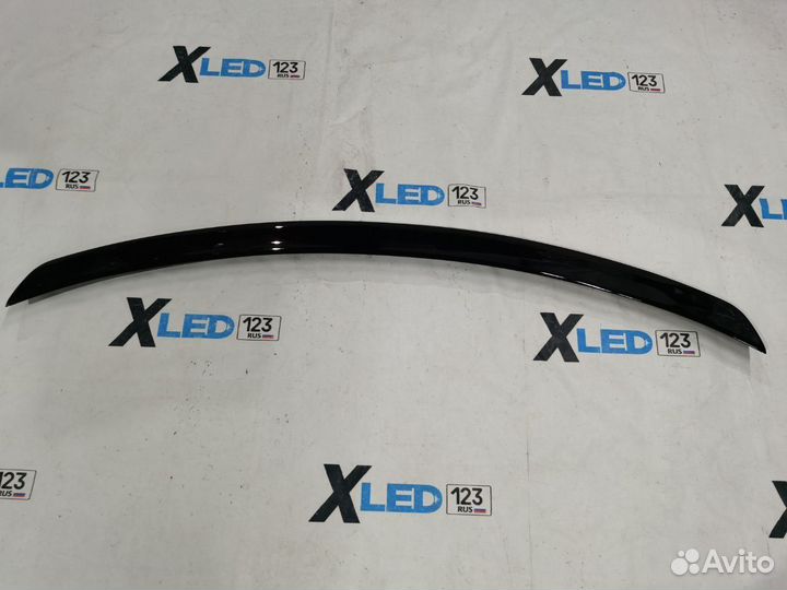 Спойлер Mercedes W218 чёрный глянец