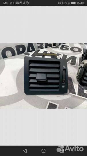 Воздуховоды печки салона