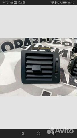 Воздуховоды печки салона