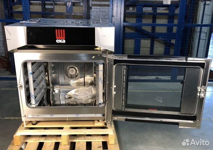 Пароконвектомат Tecnoeka MKF464BM+зонт (новые)