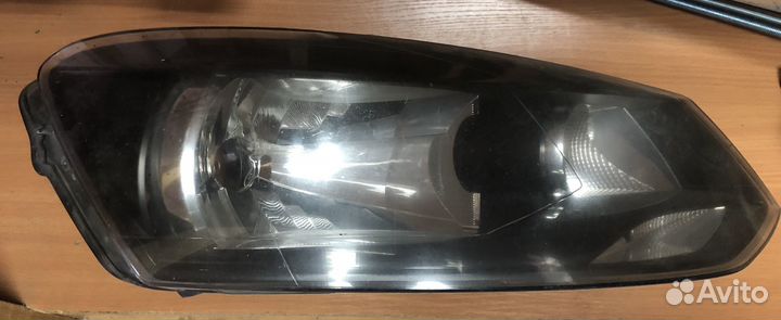 Передние фары на volkswagen polo