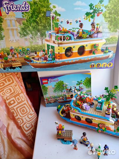 Lego friends лего Плавучий дом на канале