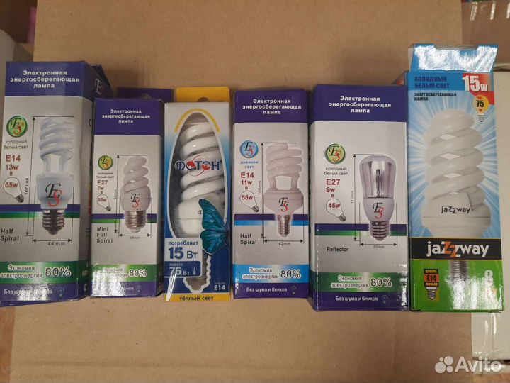 Энергосберегающие лампы и лампы накаливания