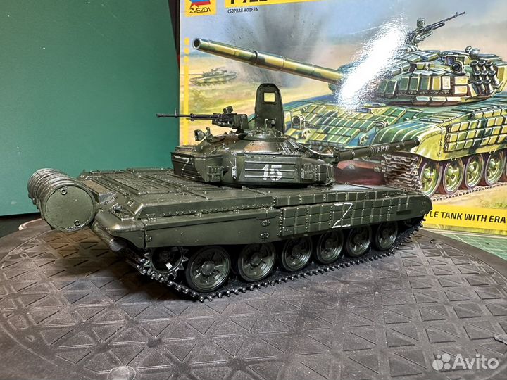 Модель танка Т-72Б