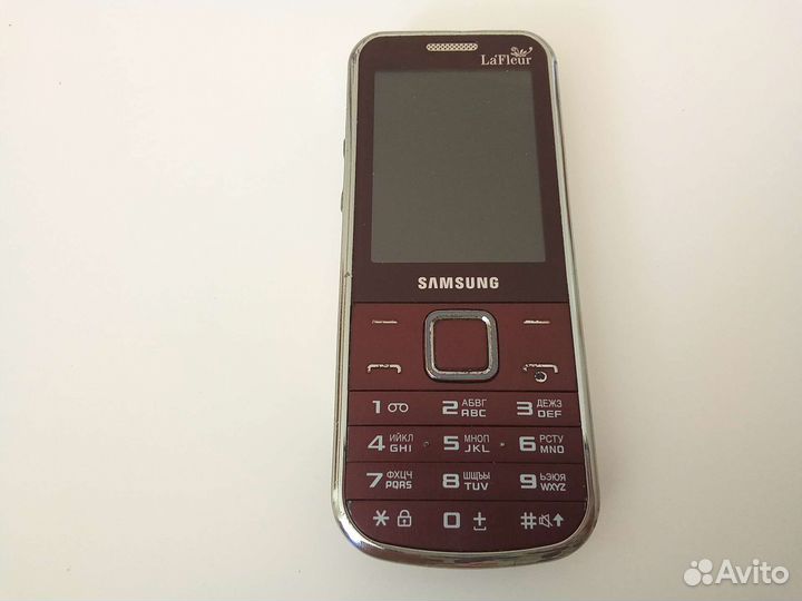 Телефон кнопочный samsung, б/у