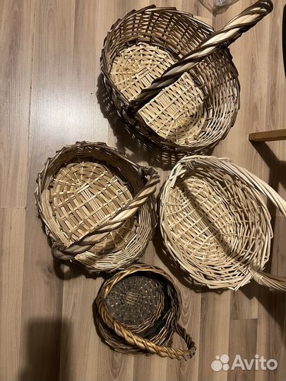Корзина плетеная
