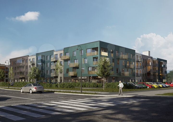 2-к. квартира, 76,7 м², 4/5 эт.