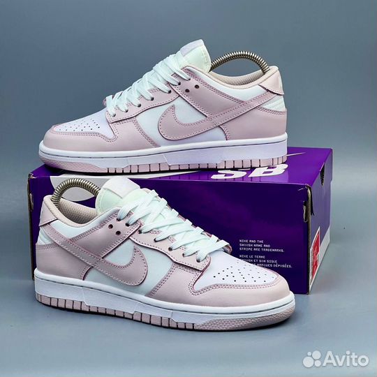 Кроссовки nike dunk sb pink
