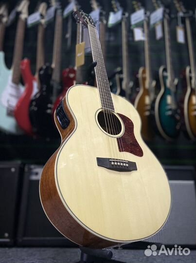 Cort CJ-Medx электроакустическая гитара джамбо