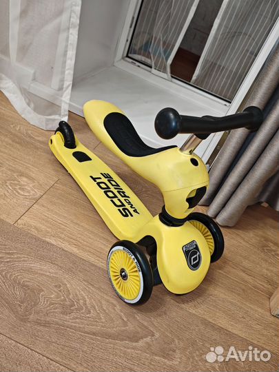 Самокат беговел scoot and ride