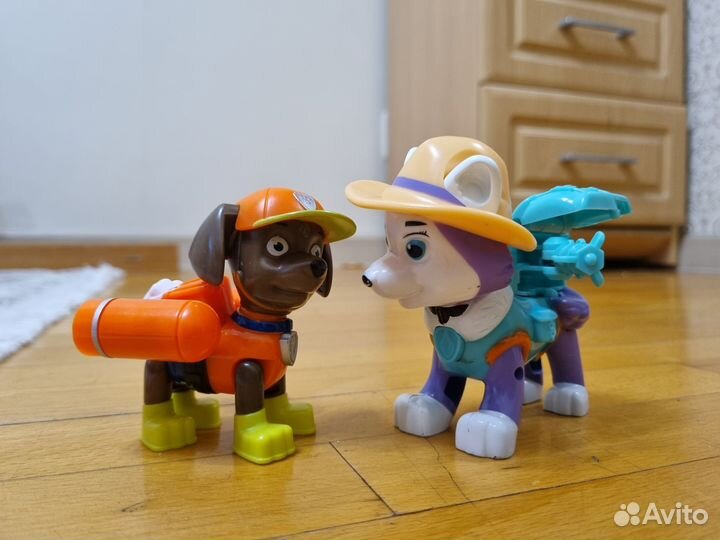 Игрушка щенячий патруль. Набор спасатели 7щенков